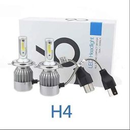 AOW C6 H-4 All in One Compact Design 36W/3800LM LED Headlight Conversion Kit Car High/Low Beam Bulb Driving Lamp 6500K (Pack of 2) White Universal for All Bikes-20