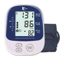 K-Life BPM-109 Digital Automatic White &a; Blue Blood Pressure Monitor with LCD Display-20