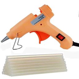 Bandook 20W Peach Glue Gun with 10 Pcs Transparent Glue Sticks-image-24