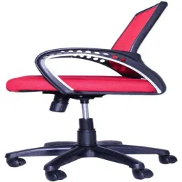 Regent Smart Net &a; Metal Red Mesh Chair image 4