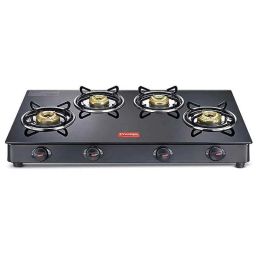Prestige Magic Plus 4 Burner Manual Ignition Black Glass Top Gas Stove, 40508-image-9