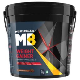 MuscleBlaze 5kg Chocolate Weight Gainer with Added Dig zyme-picture-24