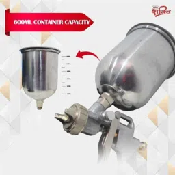 HPD Shakti 600ml 4bar 1.5mm Aluminium Paint Spray Gun image 4
