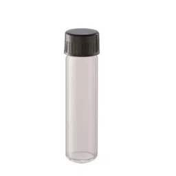 Borosil 50ml Flat Bottom Culture Tube with PP Screw Cap, 9910012-45