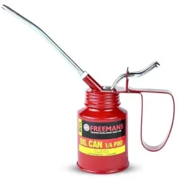 Freemans 1/4 Print 125cc Steel Red Powder Coated Oil Can, OC14-picture-36