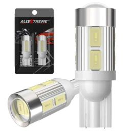 AllExtreme EXT10SW 3W Universal T10 White 10 SMD Interior Pilot License Plate Dome Indicator LED Parking Light for Car Bike &a; Motorcycle (Pack of 2)-30