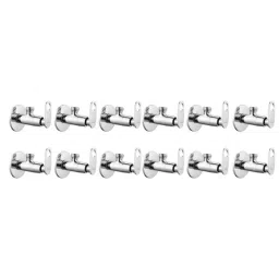 Spazio Prime Brass Chrome Finish Angle Valve with Wall Flange for Bathroom Tap (Pack of 12)-picture-38