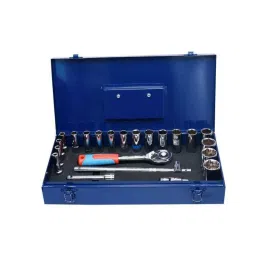 De Neers DN-24M Long 24 Pcs 1/2 inch Square Drive Bihexagonal Deep Socket Set-picture-23