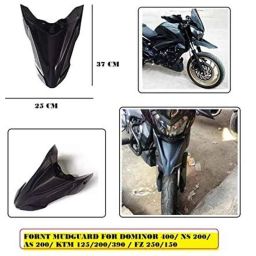 AOW Front Fender Black for Bajaj NS 200-0