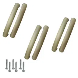 Atom 536 8 inch Brass Antique Finish Zinc Cabinet Pull Handle (Pack of 6)-image-36