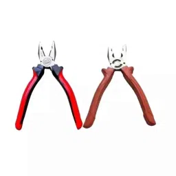 Sky Blue 2 Pcs 8 inch Multicolour 2 Cutting Wire False Piece Lineman Plier Combo, SBE008-picture-28