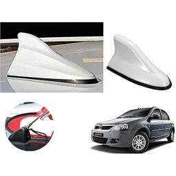 Auto Pearl ABS White Universal Replacement Shark Fin Car Roof Antenna For Mahindra Verito-image-71