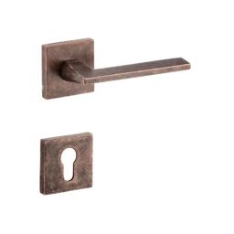 Dorset 150mm Nickel FM Finish Door Handle, Atelier-36
