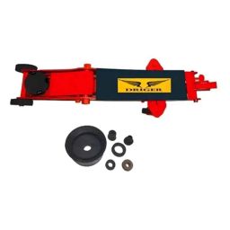 Driger 10 Ton 560mm Floor Trolley Hydraulic Jack with Oil Seal Kit, DJ10-18
