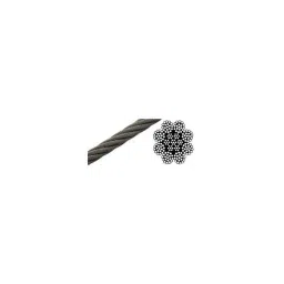 Mahadev 15mm IWRC Galvanised Steel Wire Rope, Size 8x19, Length: 1000 m-picture-37