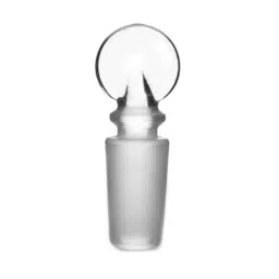 ABGIL Borosilicate Glass Penny Head Solid Stopper, Joint: B-40, ABG814-31