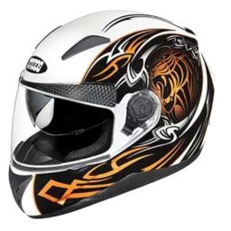 Studds Shifter D2 Decor Expanded Polystyrene White Full Face Full Face Helmet, Size: Large-picture-4