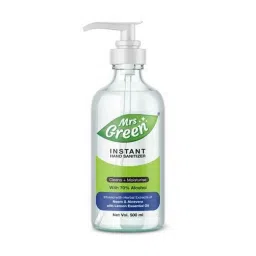 Mrs Green 500ml 70% Alcohol Based Instant Hand Sanitizer, HS500 (Pack of 10)-image-31