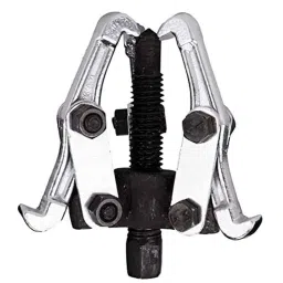 B K Jagan &a; Co 10 inch Chrome Vanadium Steel Black &a; Silver Bearing Puller with 3 Leg Jaws-image-7