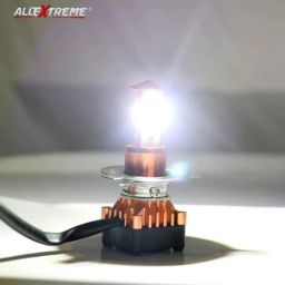 AllExtreme EXH4L2P2 2 Pcs 80W Car LED H4 Headlight Bulb Set for Front Fog Headlamp image 2
