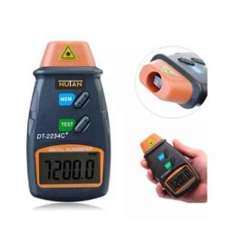 Nutan DT2234C+ Digital Laser Photo Tachometer for RPM Testing image 2