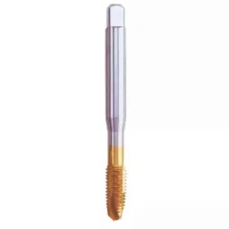 Emkay Tools HSS Spiral Point Flute Tin Coated Machine Tap, Size: 10x1.5 mm-picture-8