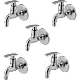 IRIS Passion Brass Chrome Finish Washing Machine Bib Cock (Pack of 5)-image-61
