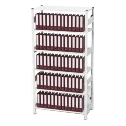 Godrej Altius Lite 1000x500x2500mm Steel Light Grey Storage Rack with 5 Layers-picture-23