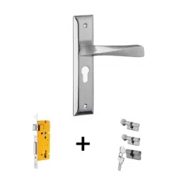 Dorset ML Series Noha ML NO 70mm Stainless Steel Lock Set with Knob &a; Key (Pack of 3)-picture-4