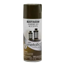 Rust-Oleum 312g Classic Bronze American Accents Designer Metallic Spray Paint, 202642-image-96