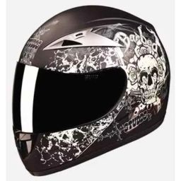 Studds Scorpion D3 Decor Expanded Polystyrene Matt Black Full Face Full Face Helmet, Size: Large-picture-23