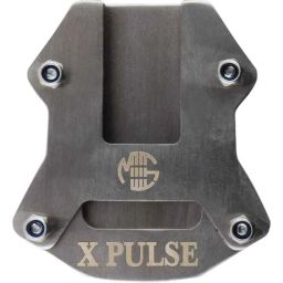 AllExtreme ALL-STD017 CNC Foot Side Kickstand Enlarger Extension Bike Stand Extender Pad Support Plate for Hero Xpulse-38