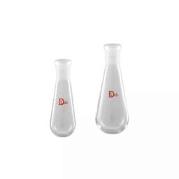 Lab Plus Long Eggplant Shape Flask 50ml Borosilicate Glass-1, LP-2036 (Pack of 5)-34
