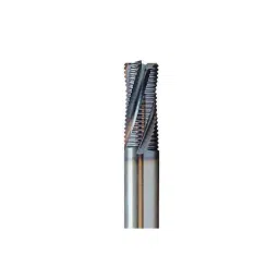 Totem F192 12mm 2 Flute TiAlN Coated Regular Length Sinusoidal Chip Breaker Solid Carbide End Mill, FBK0504091, Overall Length: 76 mm-image-17