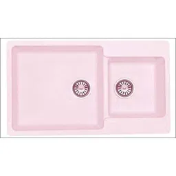 Uken Heavy Duty Quartz Kitchen Sink (34X20) With Accessories(34/20-Qu-Gr-Ds-1) White-picture-6