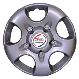 Auto Pearl 4 Pcs 15 inch Silver ABS Press Type Hubcap Wheel Cover Set with Retention Ring for All Cars W28-picture-48