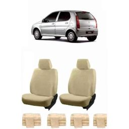 Oscar Beige Aut-Sn-4251 Towel 1 Pcs\\Set Tata Indica Car Seat Cover-picture-1