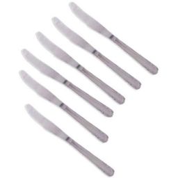 Classic Essentials 6 Pcs Stainless Steel Dinner Butter Knives Set (Pack of 3)-image-63
