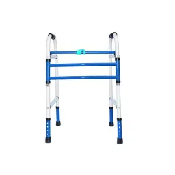 Thermomate W-5 158kg Blue Aluminum Height Adjustable Folding Walker-picture-27