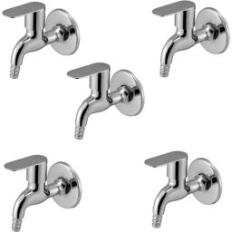 IRIS Ocean Brass Chrome Finish Nozzle Bib Cock (Pack of 5)-image-93