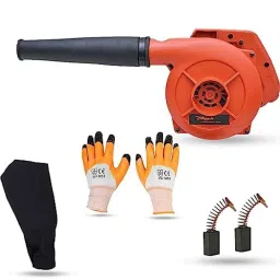 Hillgrove 800W Plastic Red Electric Air Blower with Carbon Brushes &a; Gloves, HGCM1062-image-57