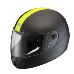 Studds Chrome Elite Expanded Polystyrene Black With Fluorescent Green Strip Full Face Full Face Helmet, Size: Xtra Large-picture-40