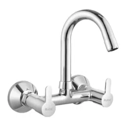 Ruhe Pavo Brass Chrome Finish Sink Mixer with 12 inch Round Swivel Spout, 11-0514-RS-picture-14