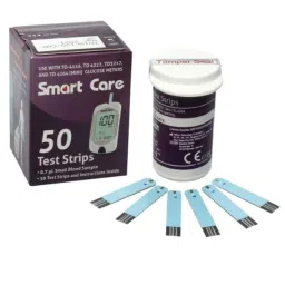 Smart Care GM08S 50 Pcs Blood Glucose Test Strips Kit-picture-17