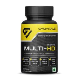 Gymvitals Multi-HD 60 Pcs Sports Tablet, GV0006-45