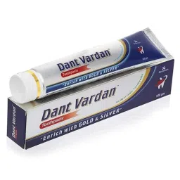 Benmoon 100g Dant Vardan Gold &a; Silver Toothpaste, BDV-47