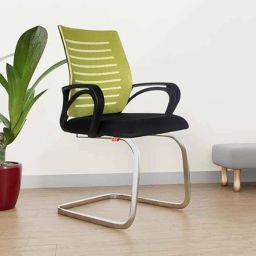 Rose Elite 53x61x97cm Mesh Green Mid Back Visitor Chairs-image-24