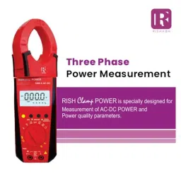 Rishabh Rish clamp 1000A Digital Power Clamp Meter 999.9 A 999.9 V image 2