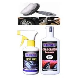 Indopower Ff1011 Scratch Remover, Leather Shiner Gun, All Tyre Cleaning Brush Kit, AHh1014-image-90
