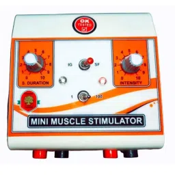 Narayani Traders White Electrotherapy Mini Muscle Stimulator with 2 Channels-11